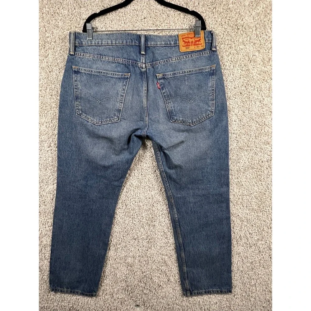New Levi's 501 Premium Original High Rise Big E Button Fly Jean Women Size 36x30 - Picture 7 of 9